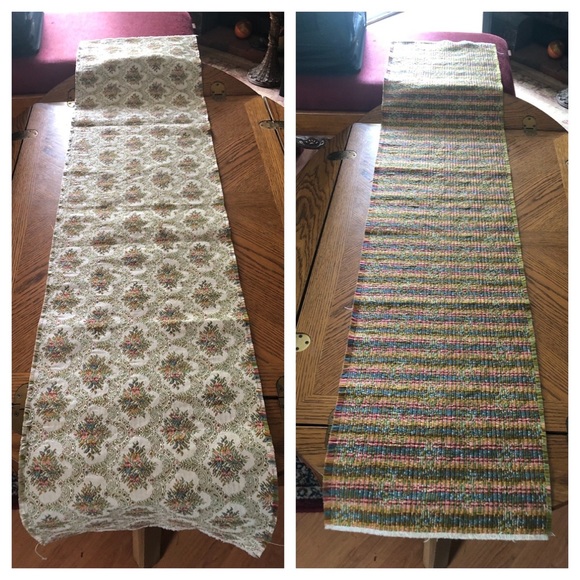 Vintage Tapestry Table Runner ~ REVERSIBLE! - Picture 1 of 13